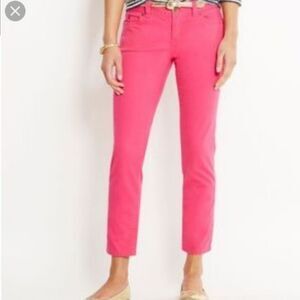Vineyard Vines hot pink skinny jeans sz 2